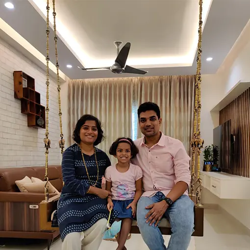 Modern living room interior