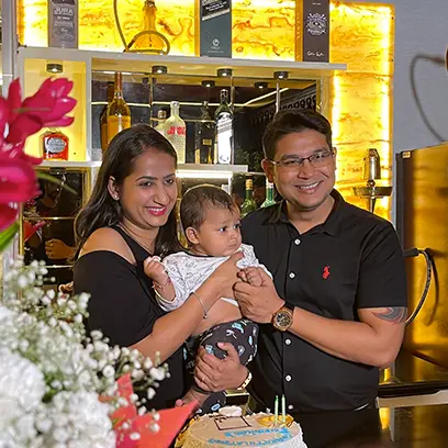 Elegant workspace setup