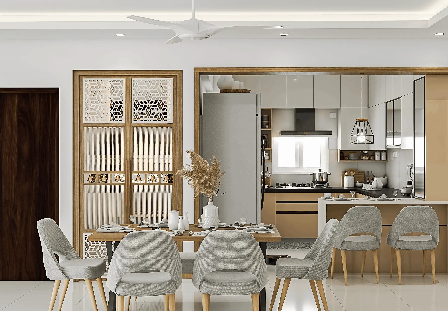 best living room interior designing firm in Shivamogga