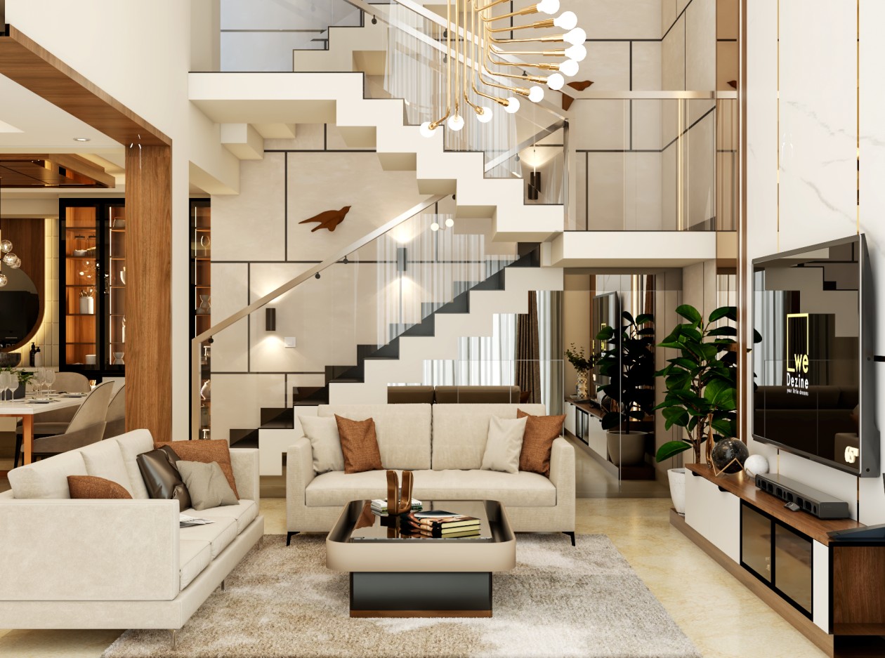 living room interior designer in Bangalore