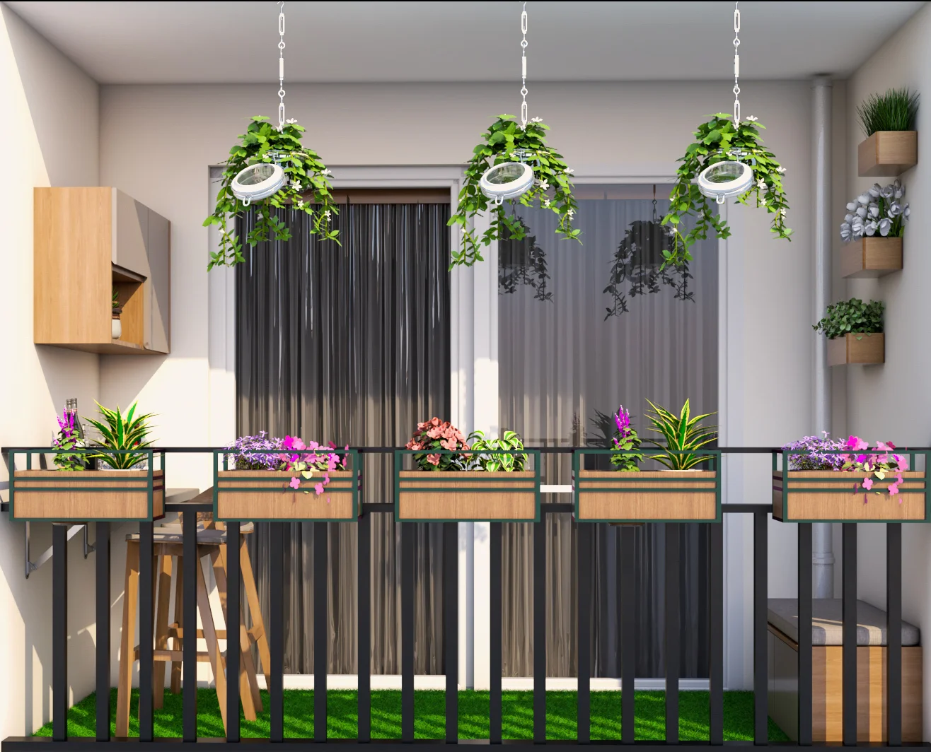 How to Use Mirrors to Enhance Your Balcony Space