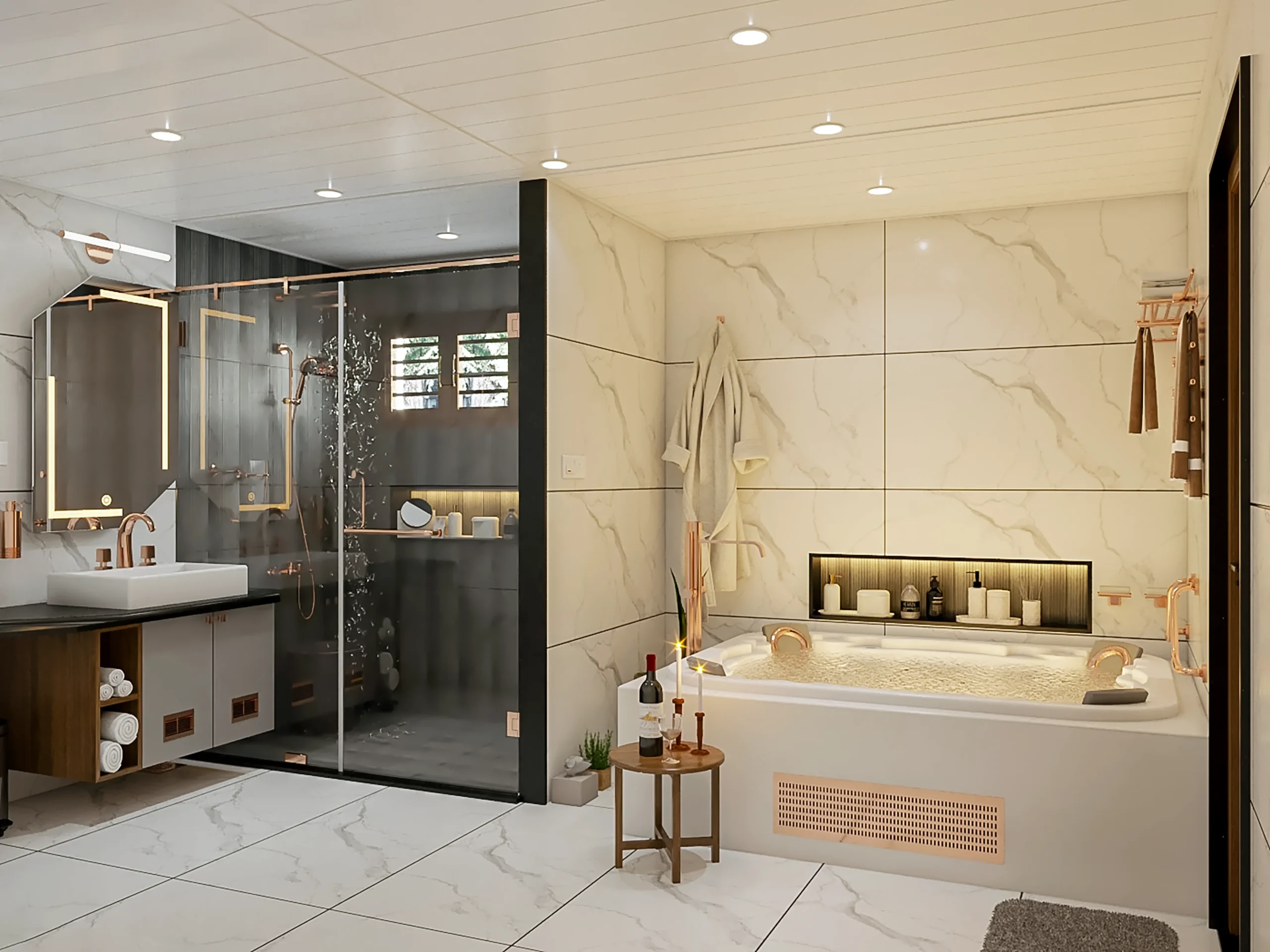 Creating a Multifunctional Bathroom Space: Tips and Ideas by WeDezine