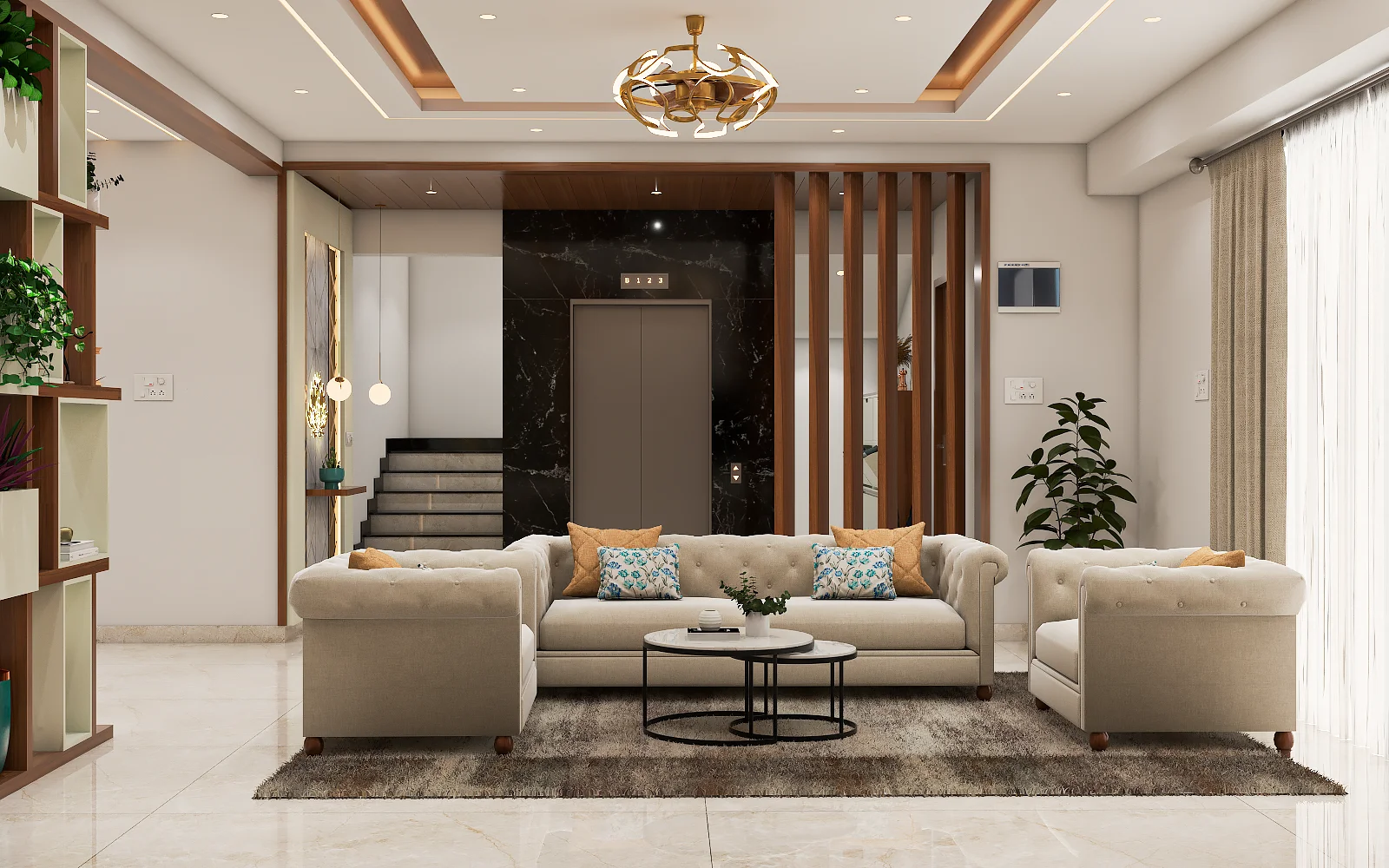 Luxury Living Room Design Ideas for Bangalore Villas