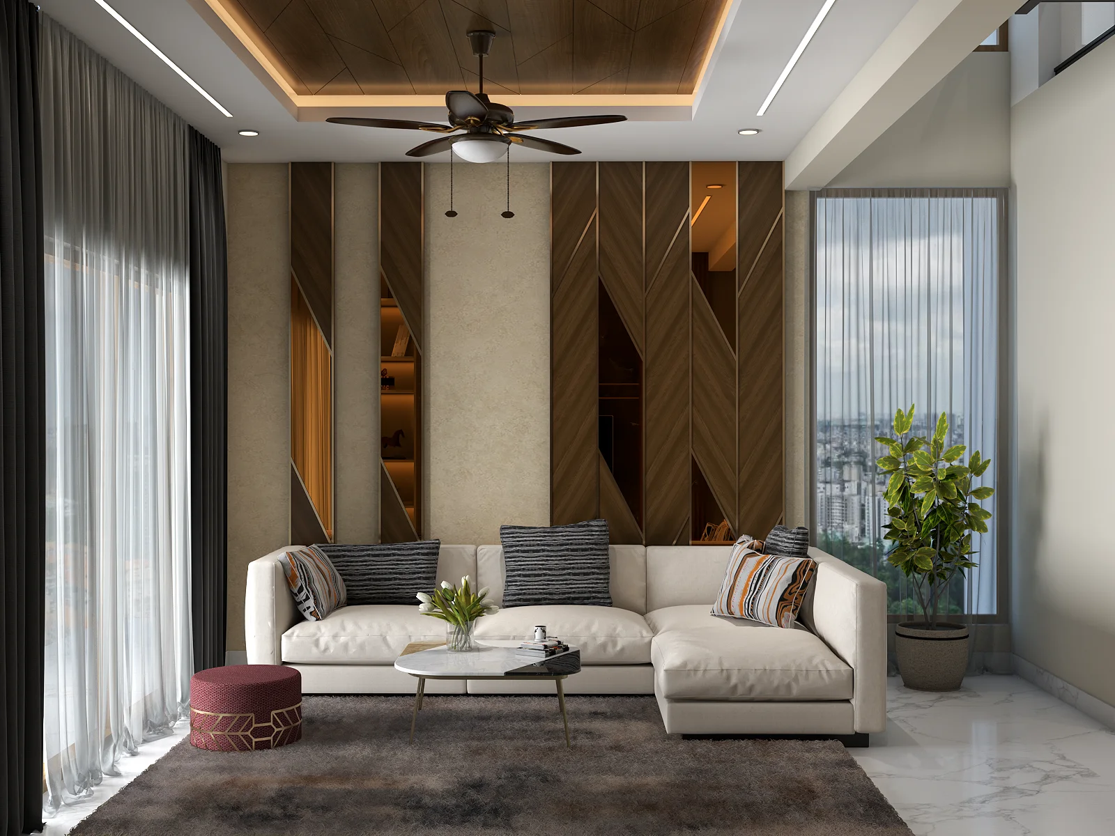 How to Achieve a Calm and Serene Living Room