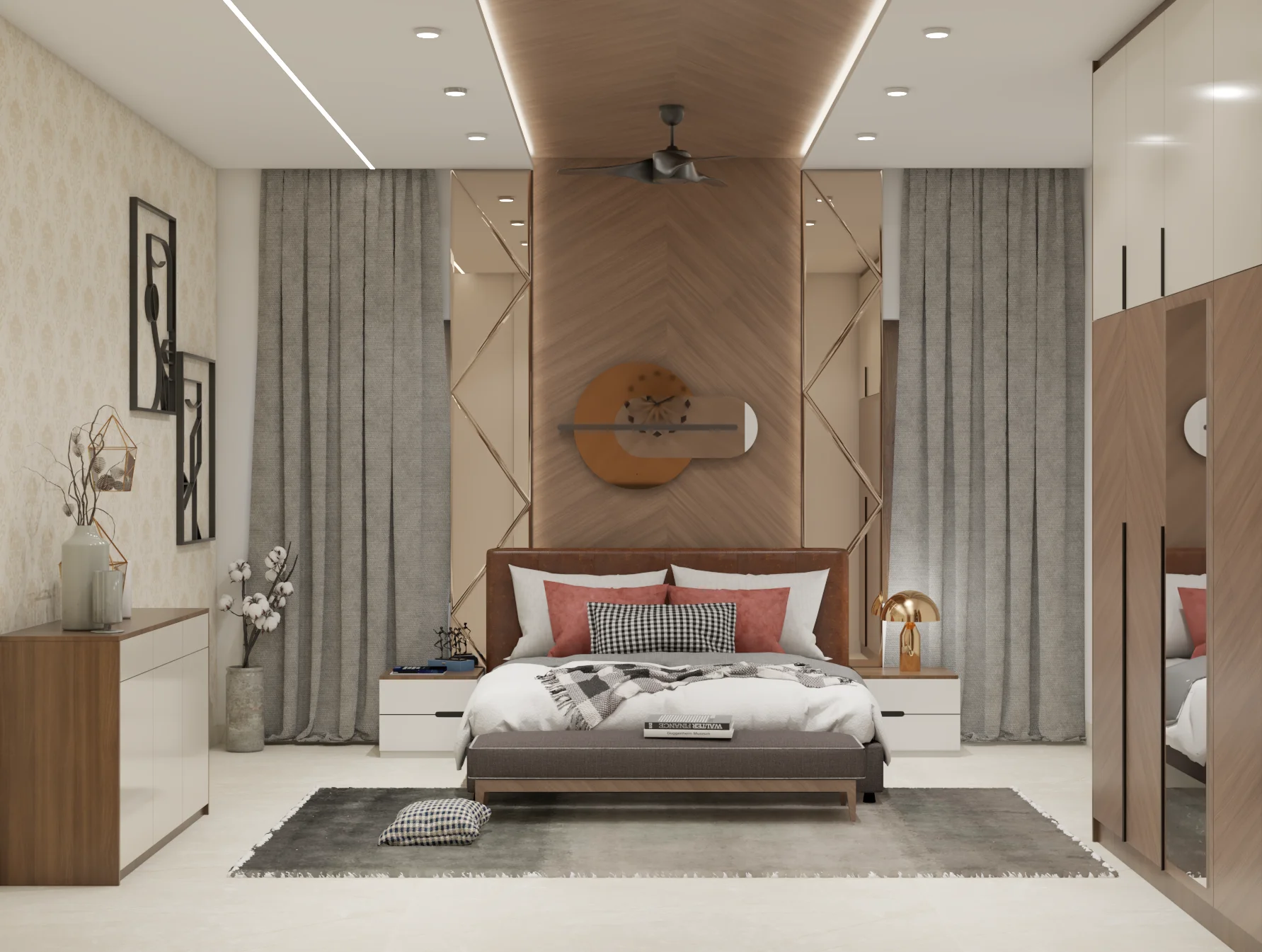 Creating a High-Contrast Bedroom for Bold Statements