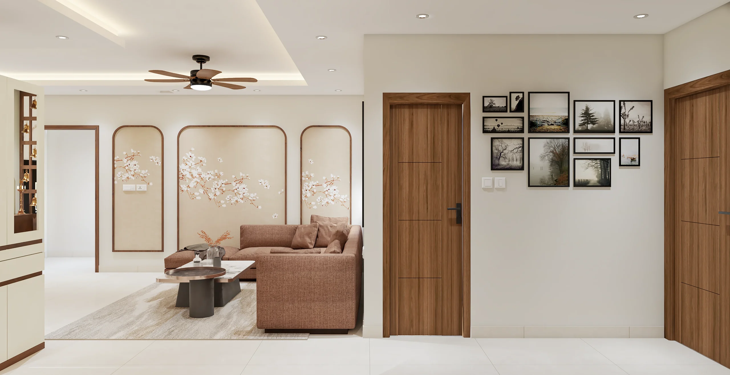 How to Make a Room Look Taller with Wall Treatments
