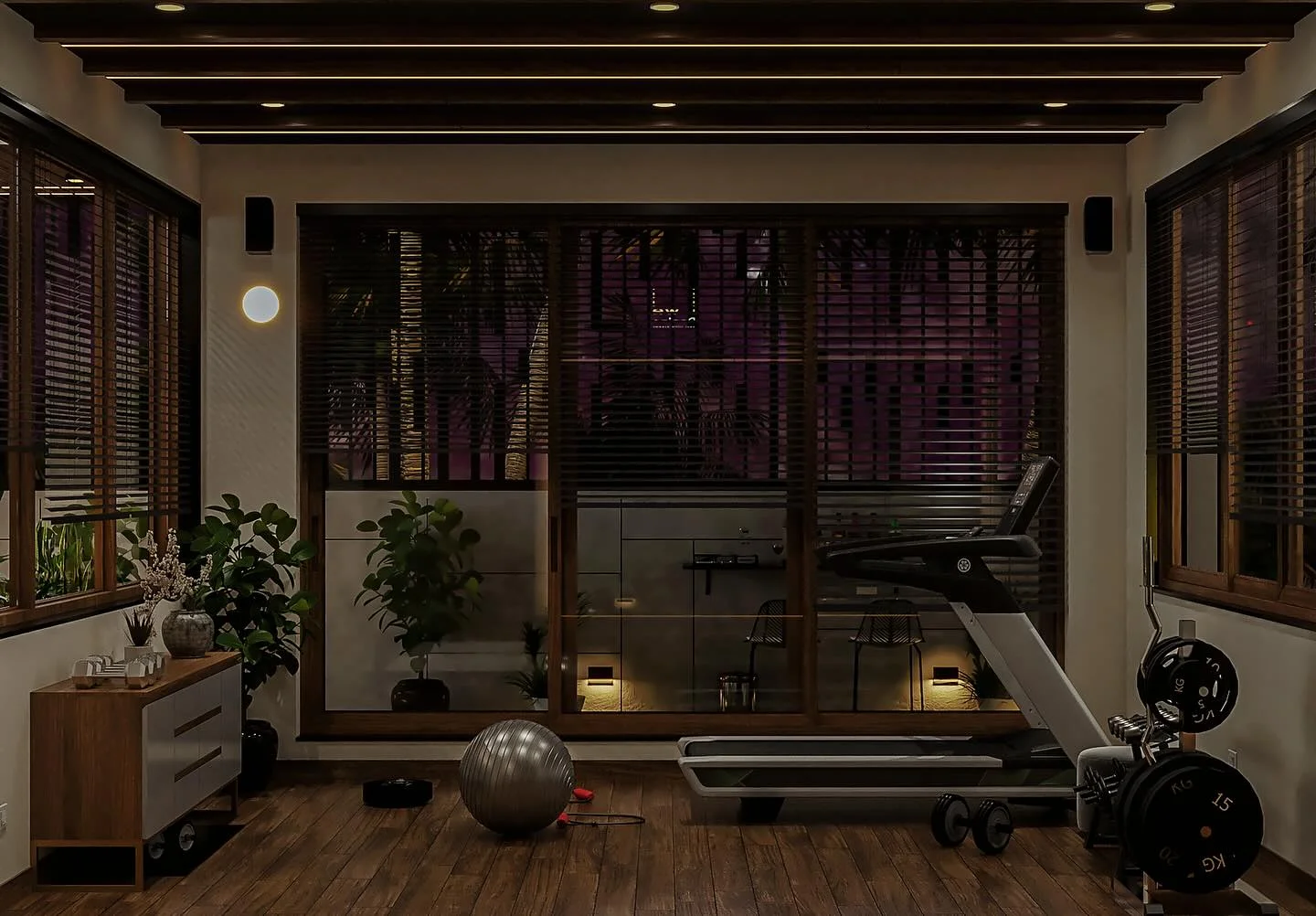gym interior design