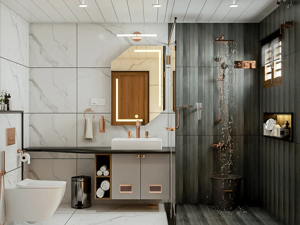 bathroom interiors