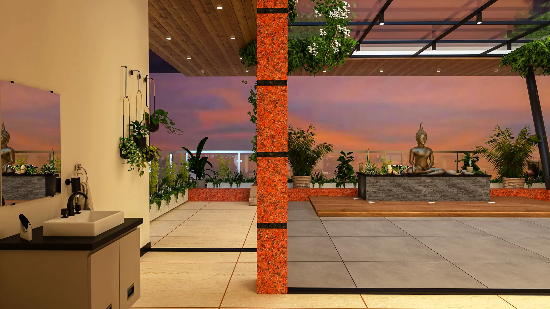 terrace interior design