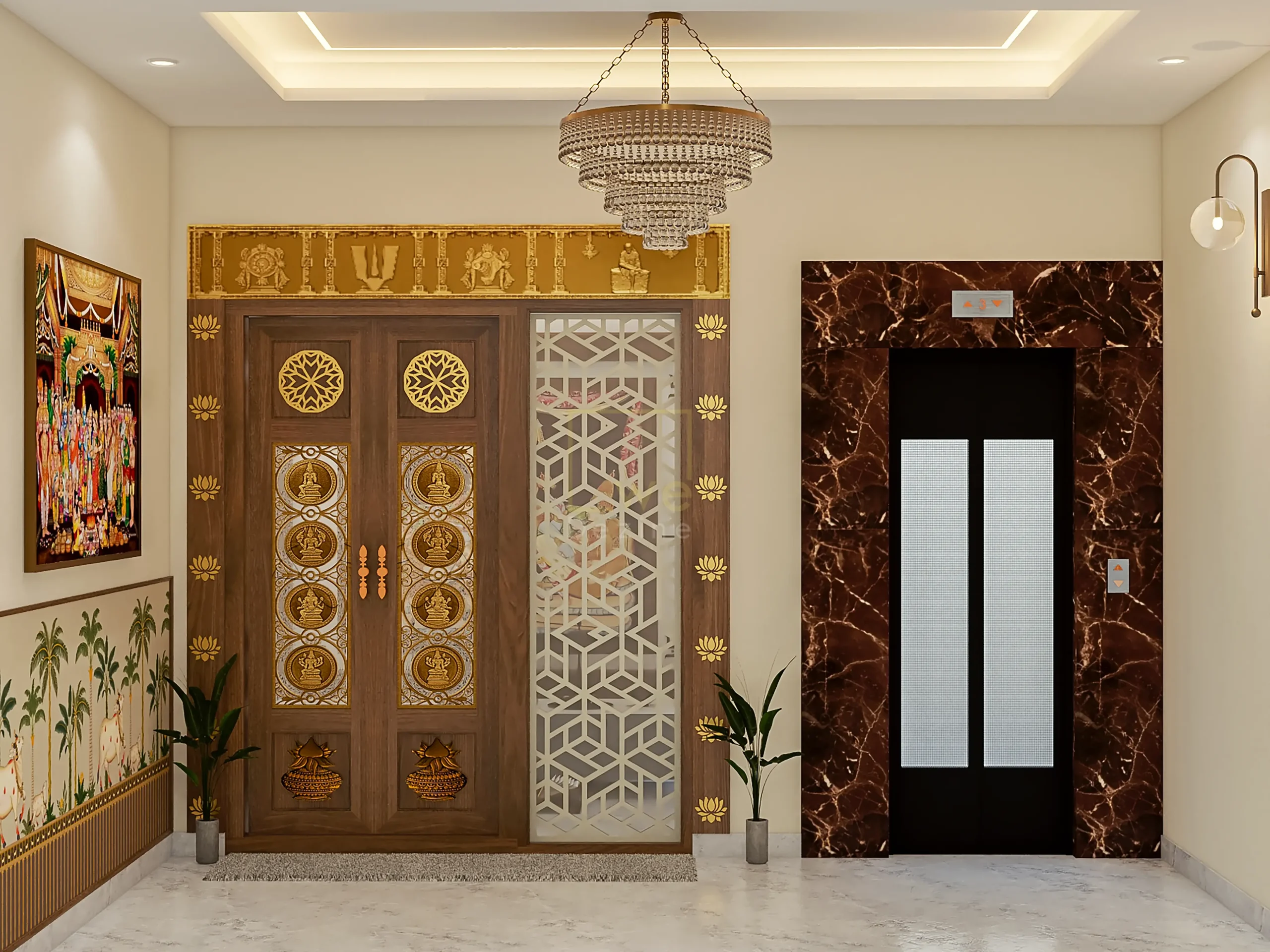 pooja room design