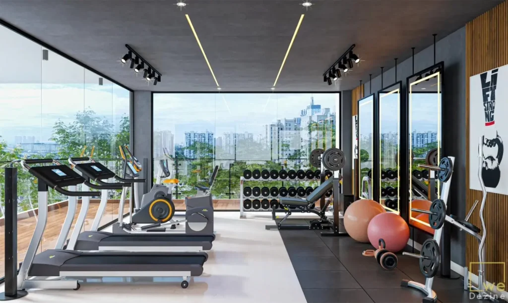 interior design for gym