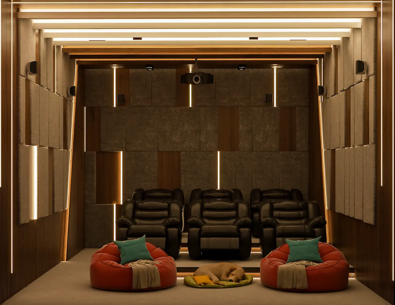 home theater interior design