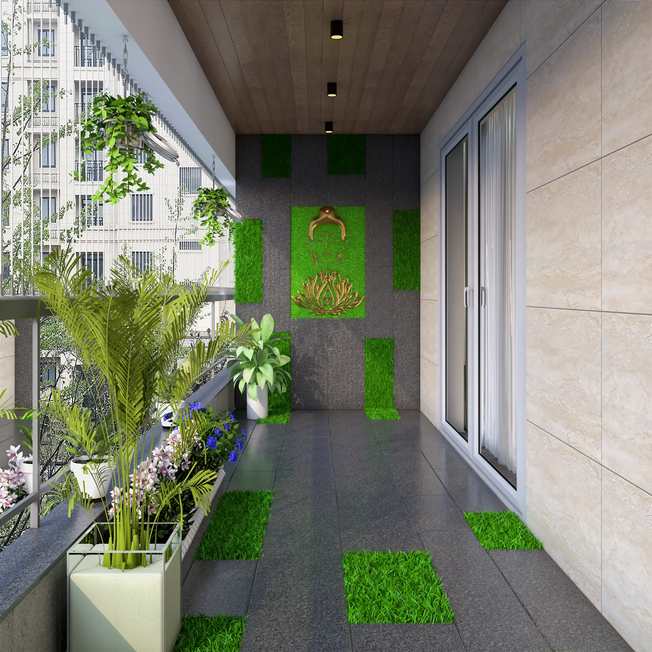 balcony interior design