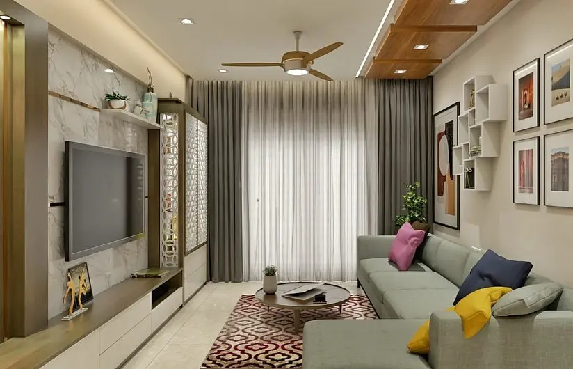 living room interior design company
