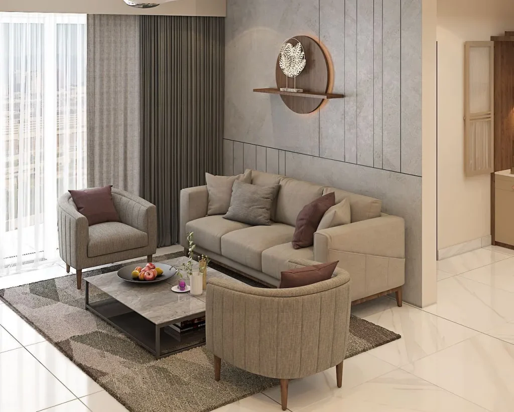 living room interior design company