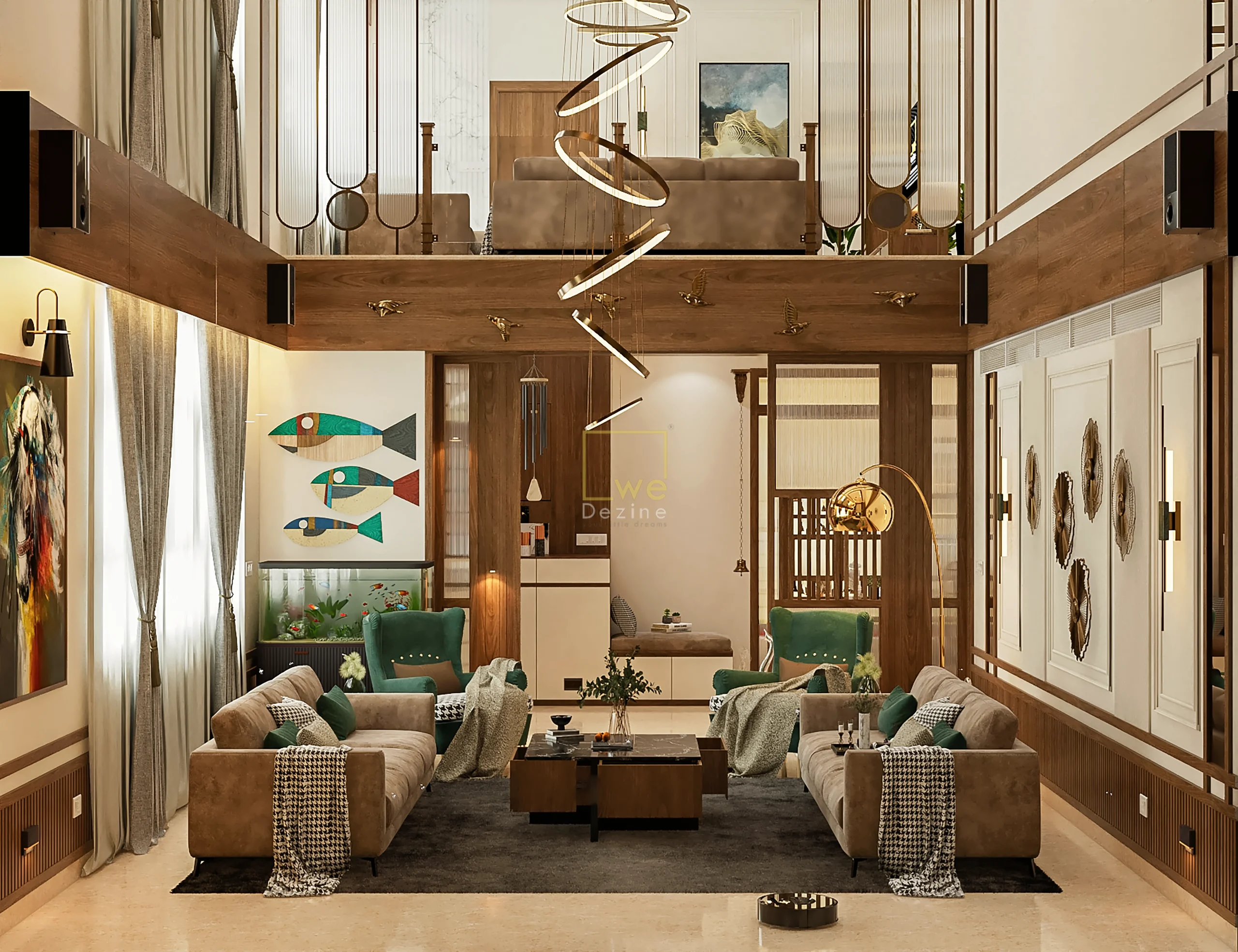 Luxury interiors by the best home interior designers in Bangalore.