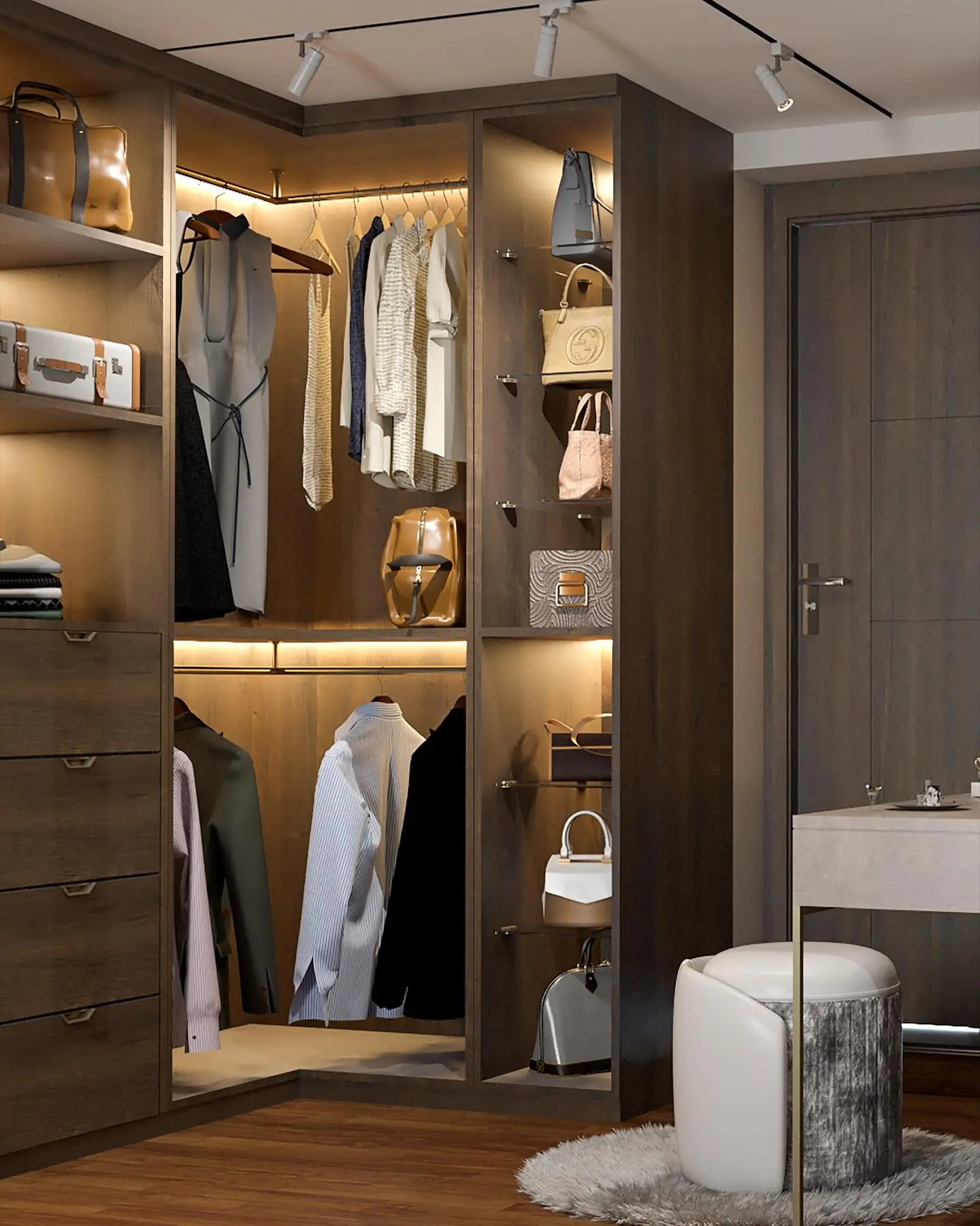 wardrobe interior design