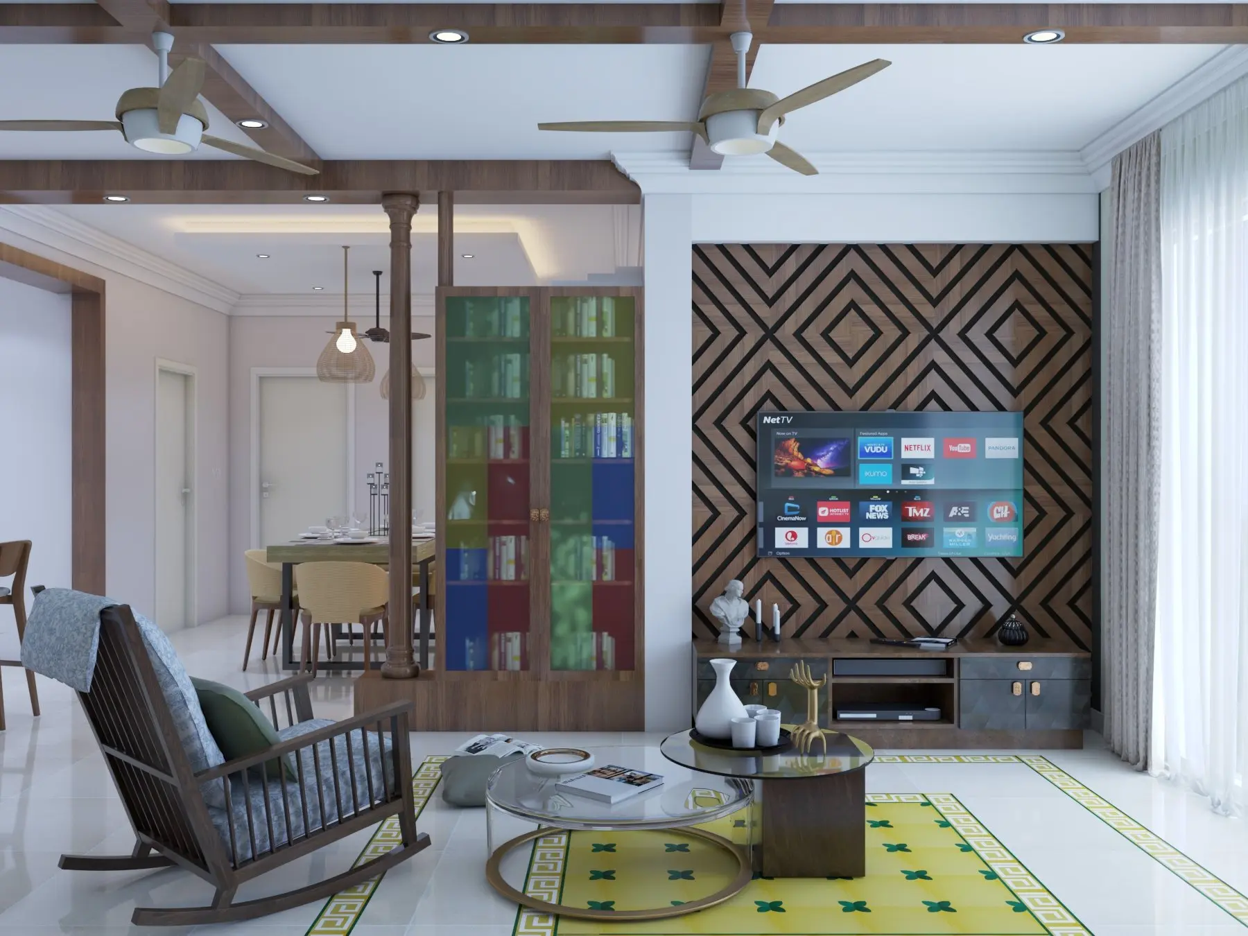 living room interior design company