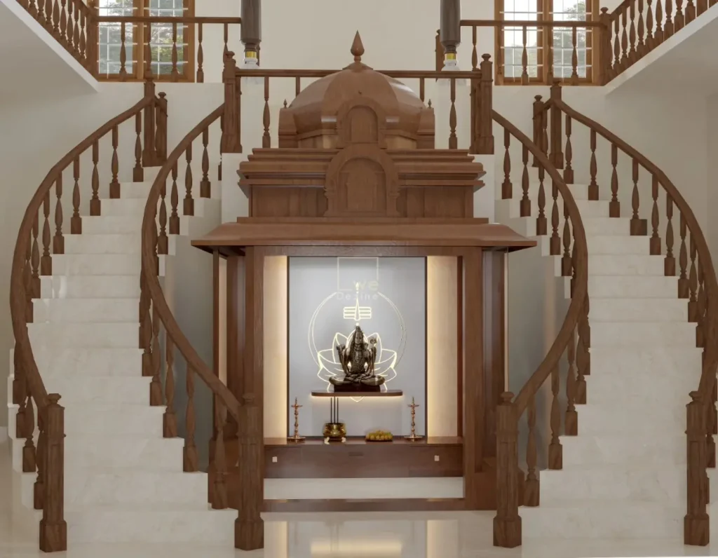 pooja room interior design