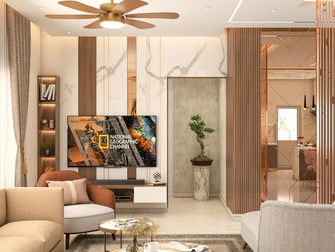 living room interior design company