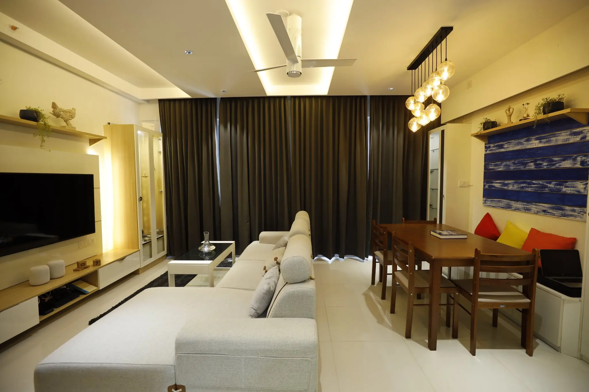 living room interior design in bangalore