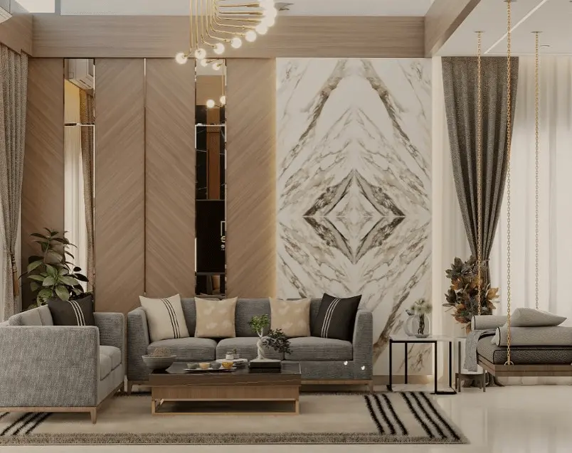 living room interior design in bangalore