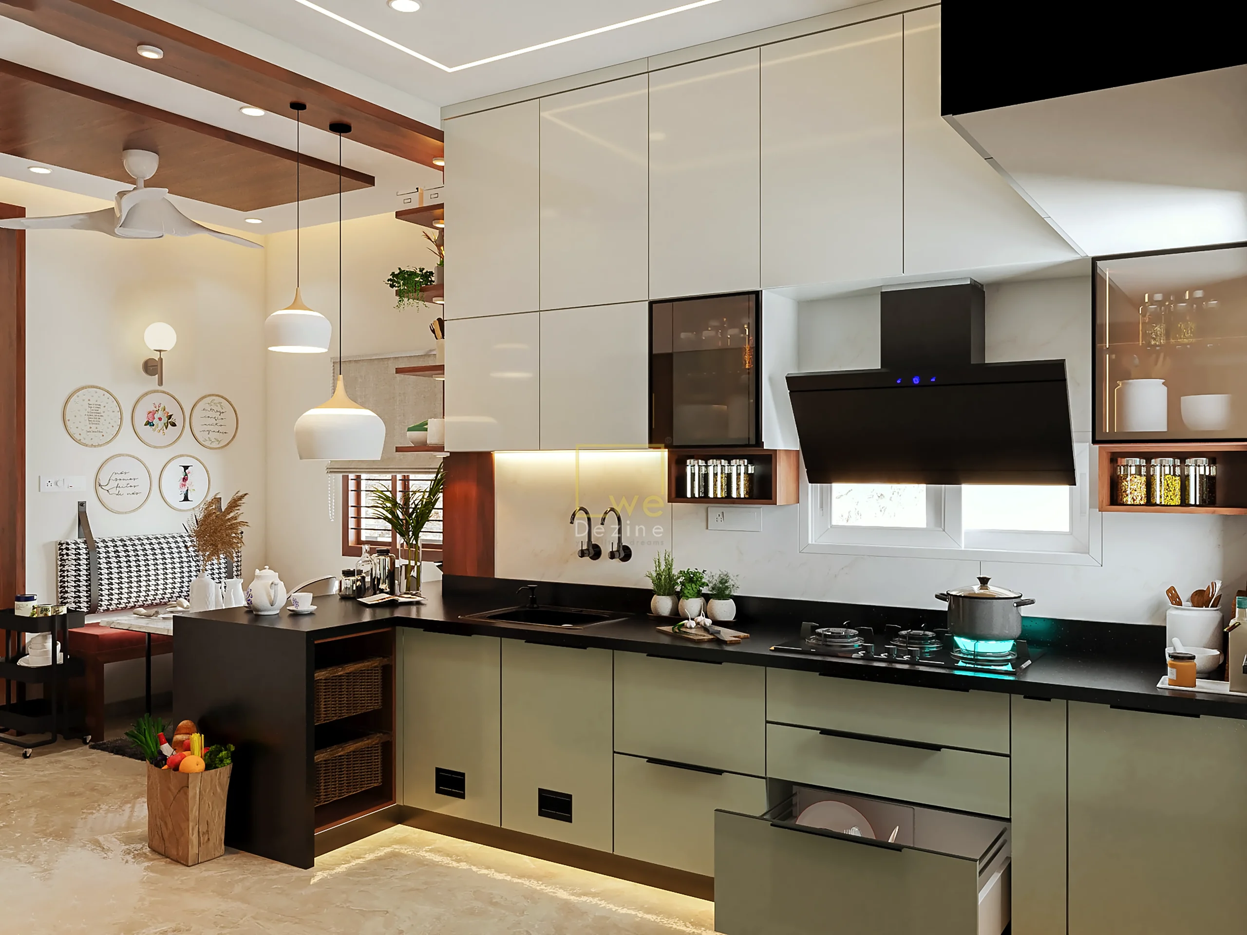 Discover the best kitchen design ideas for 2026 with smart layouts, modern styles, and sustainable trends by WeDezine.