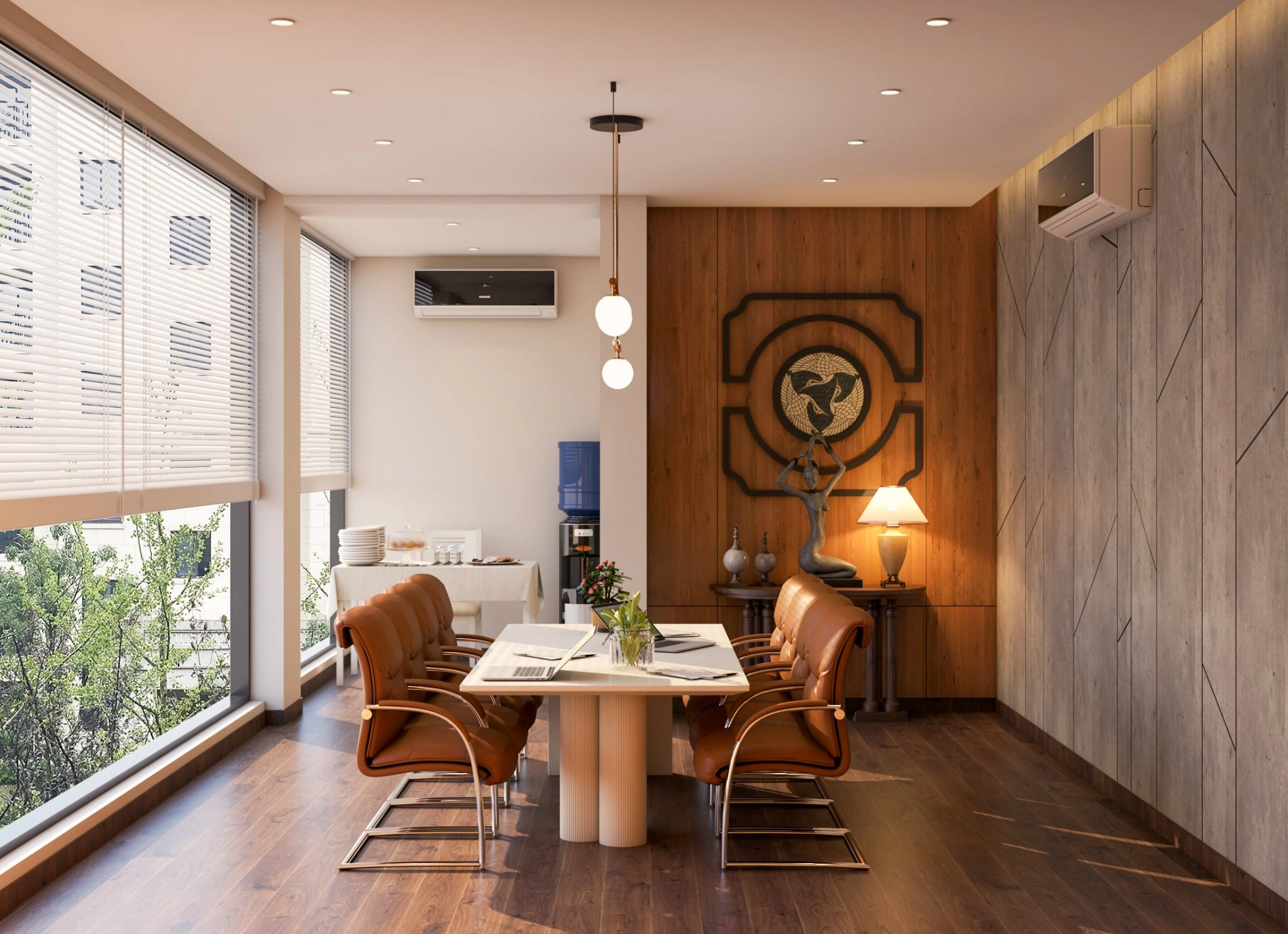 Hidden cabinetry in Home Design Bangalore for sleek and clutter free interiors