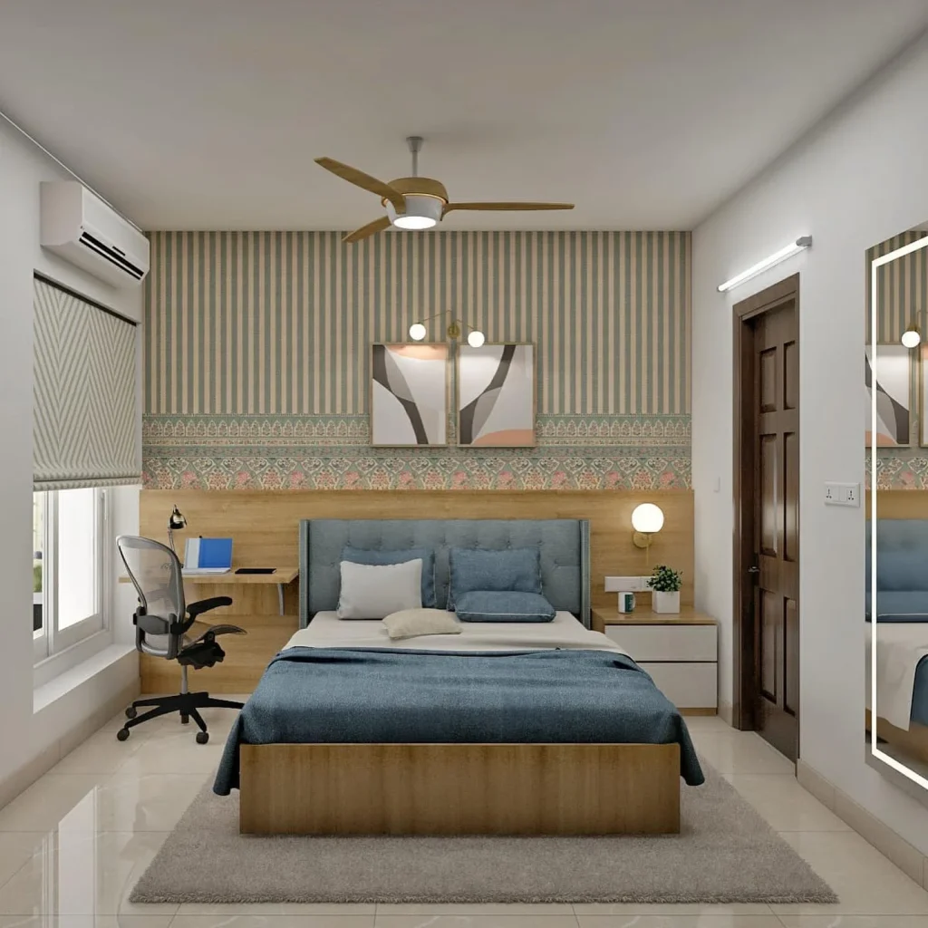 Multi-functional home interiors in Shimoga by WeDezine Studio