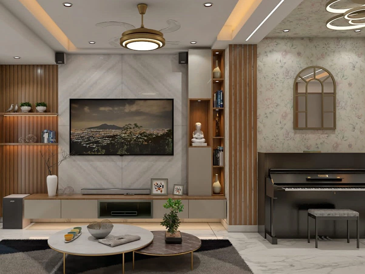 Best Interior Design in Bangalore luxury living room