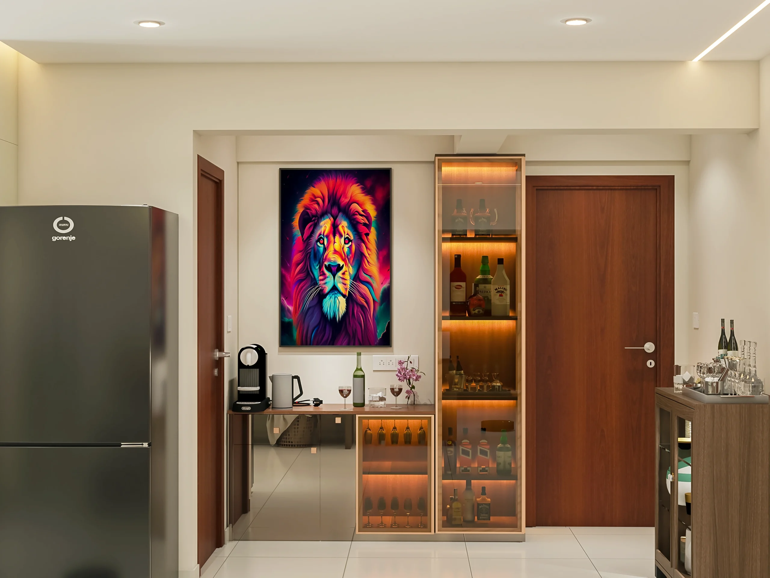 Best Interior Design Company in Shivamoga by WeDezine Studio.