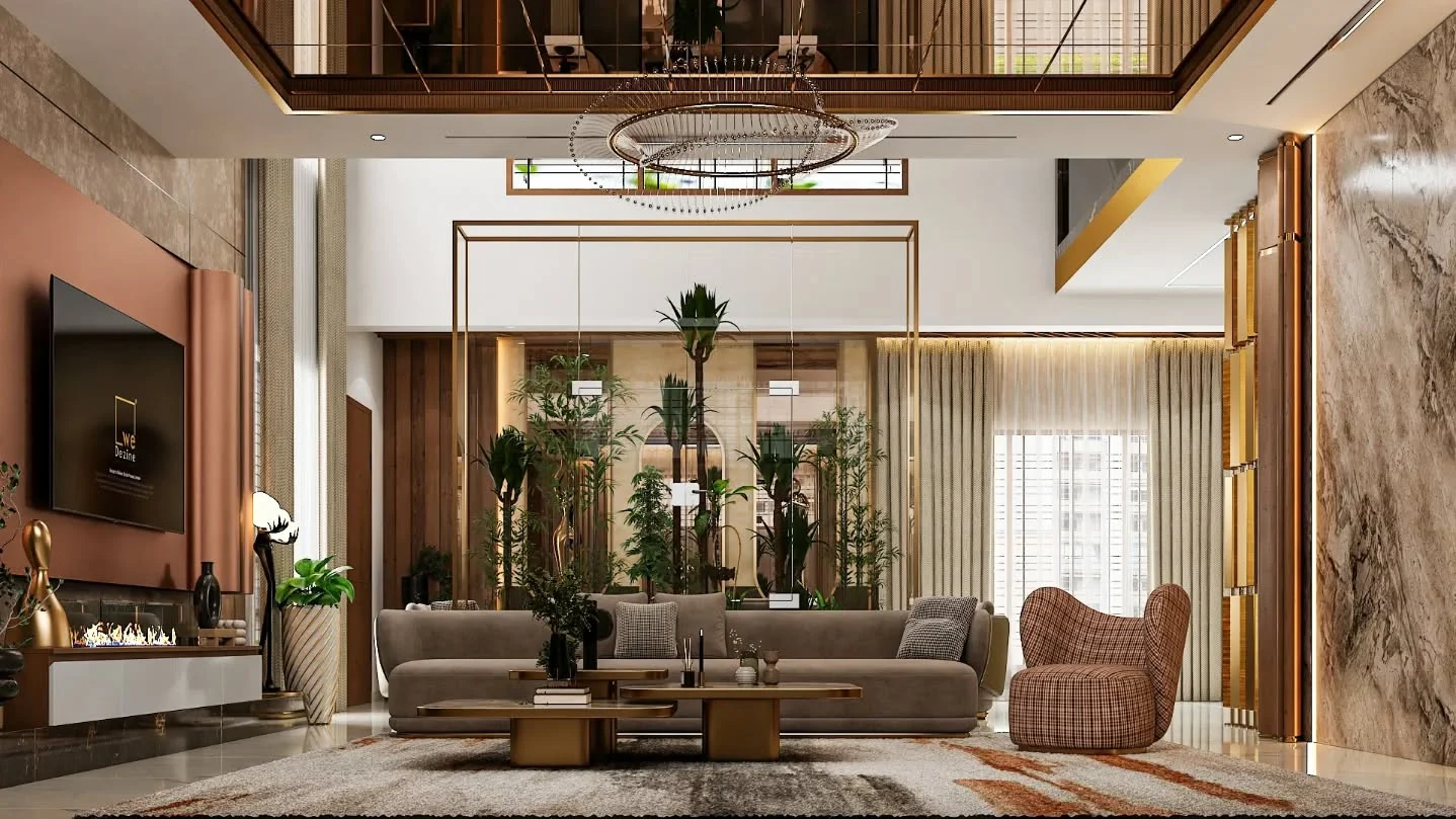Luxury traditional living room design