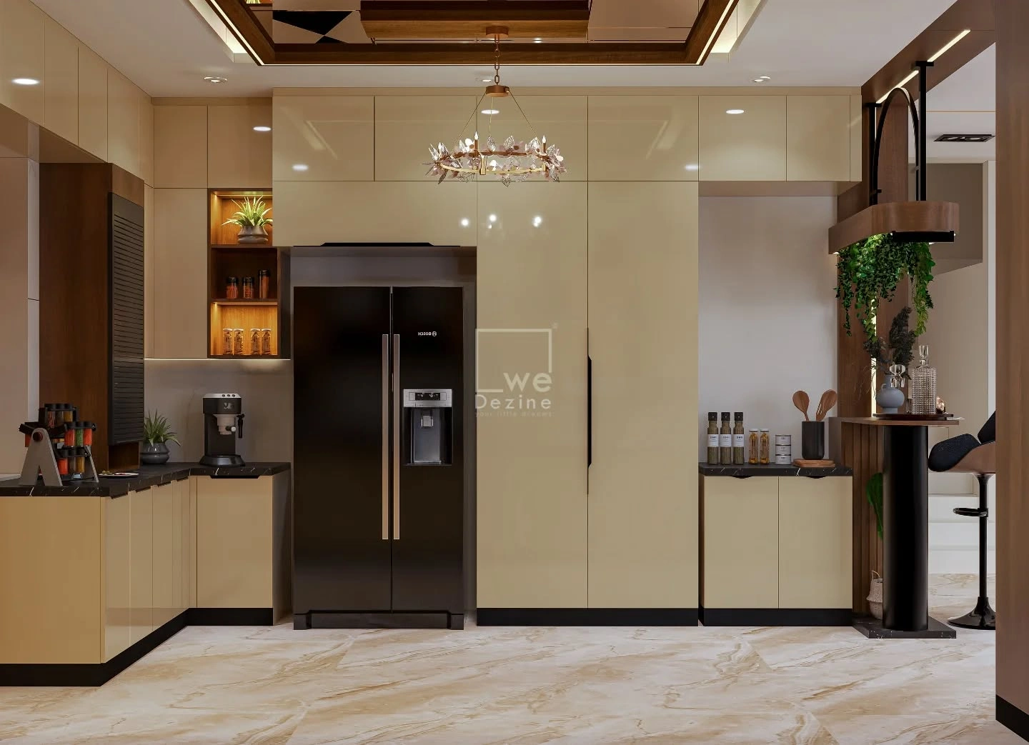 Modern kitchen design by the Best Interior Company in Bangalore