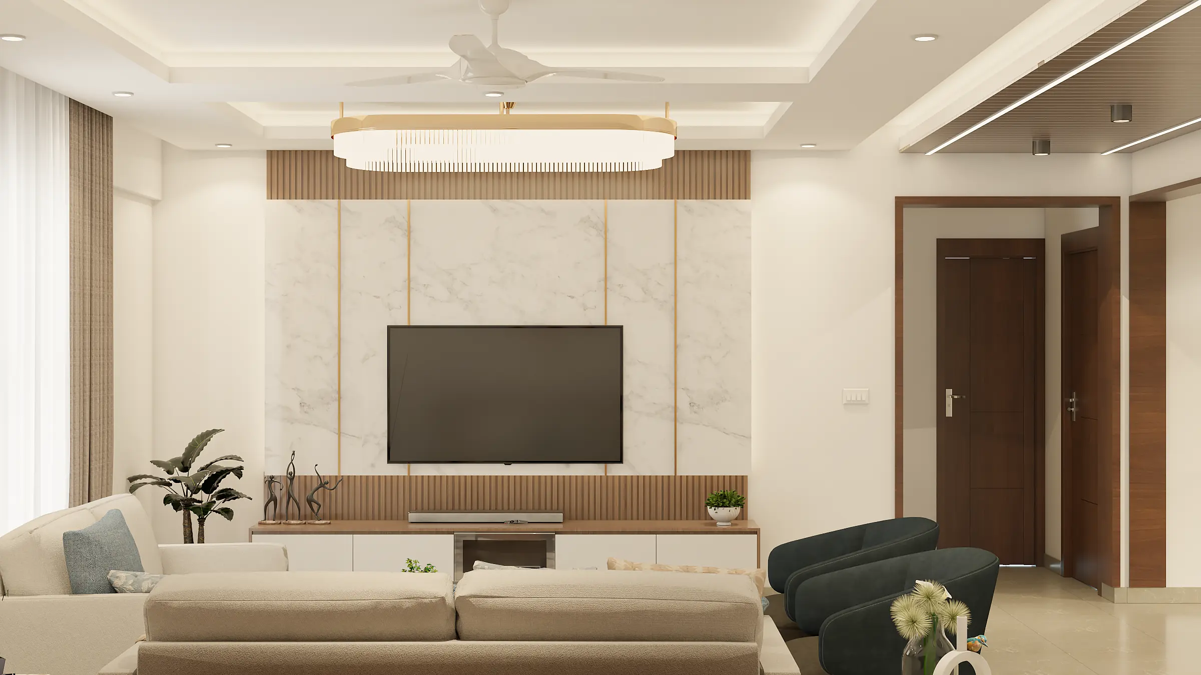 Minimal Scandinavian Interior Design Rajajinagar