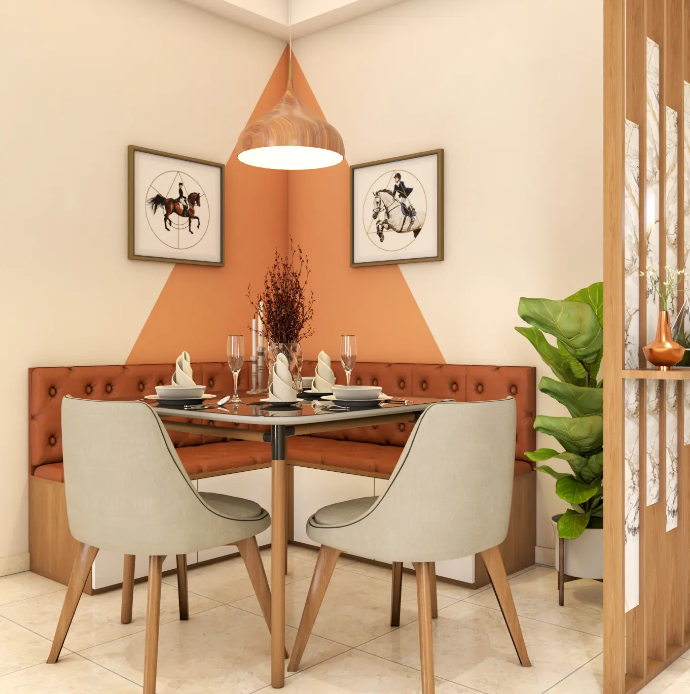 Space-saving interior layouts Rajajinagar